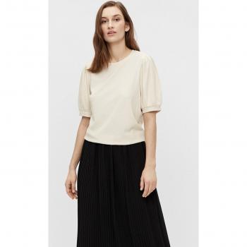 Object T-Shirt Jamie (1-tlg) Modisch Gerafft