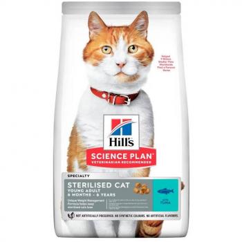 Hill's Science Plan Gatto Sterilizzato Alimento Con Tonno 3kg
