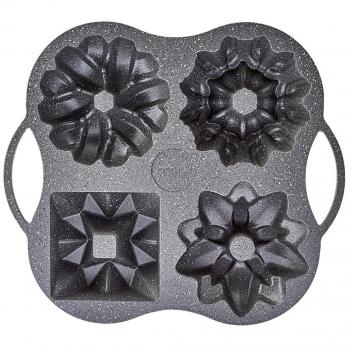 Karaca Cake Pro 4‑Component Anthracite Ovenware Set