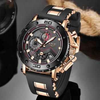 LIGE Original Herren Armbanduhr mit Box
