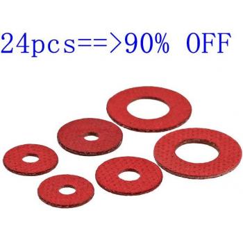 M2 M2.5 M3 Red Meson Insulating Washer