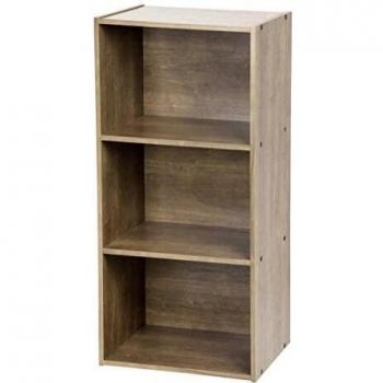 Cornice di Stoccaggio CX-3 Basic con Legno Ingegnerizzato Marrone Cenere