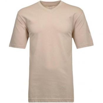 RAGMAN Casual T-Shirt in Beige