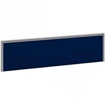 Aluminium Frame Straight Fabric Desktop Screen, Silver, 140 cm