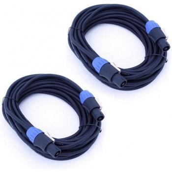 Keepdrum SC004 Boxenkabel 15m Speakon 2 Stück