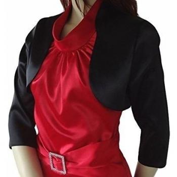 Bolero en Rojo, Negro y Blanco