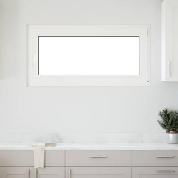 White Tilt‑Turn Risor Basement Window – 120×60 cm – VIDA XL