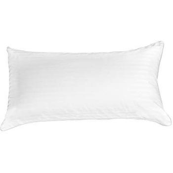 Almohada Doble de Fibra con Funda Jacquard y Firmeza Media-Alta
