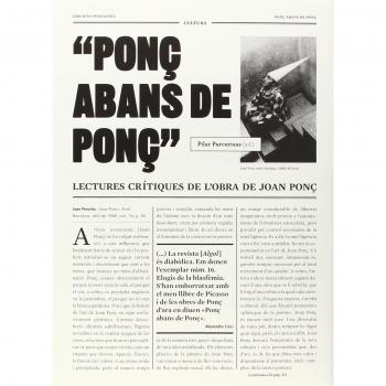 PONÇ ABANS DE PONÇ