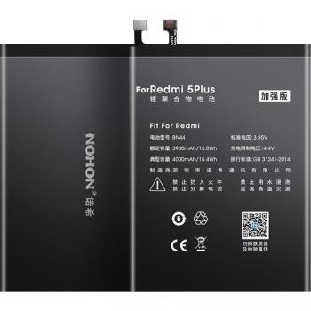 Nohon Built-in Battery for Xiaomi Redmi 5 Plus BN44 4000mAh