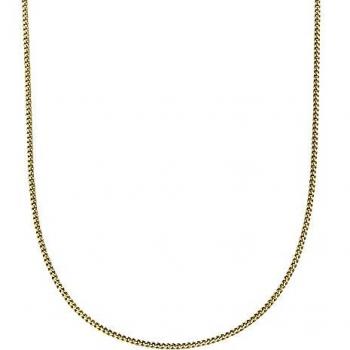 Collierkettchen OROLINO Gold 750 Panzerkette 45/42cm, gelb, Halsketten, Damen