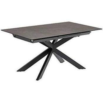 Table en porcelaine Atminda Kave Home 160 (210) x 90 cm