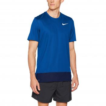 Camiseta Nike M Nk Brthe Rapid, Talla XL, Azul