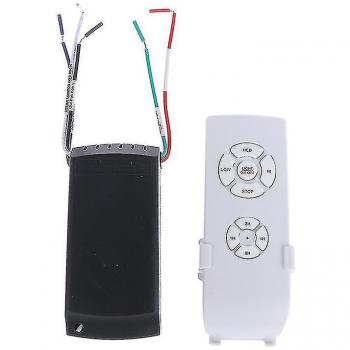 Plafonnier ventilateur universel 110‑240 V – Kit télécommande sans fil, minuterie intégrée