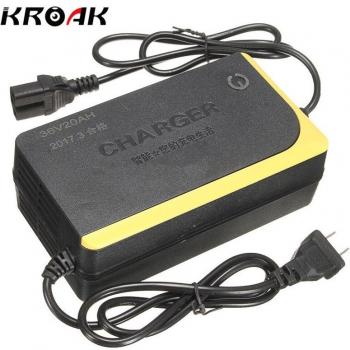Kroak 36V 20AH Intelligent Charger for Lead-Acid Batteries