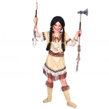 Fée Indienne Marron pour Filles 8-10 Ans – Déguisement Funny Espa 402111_128