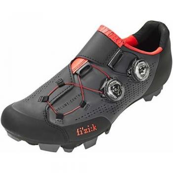 Fizik Infinito X1 MTB – Scarpe da bici Uomo EU 41, Grigio Rosso