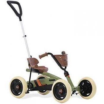 BERG Go Kart a pedali Buzzy 2 in 1 Retro Green