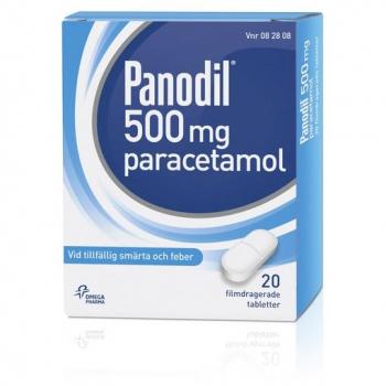 Panodil 500 mg, filmdragerade tabletter, 20 st