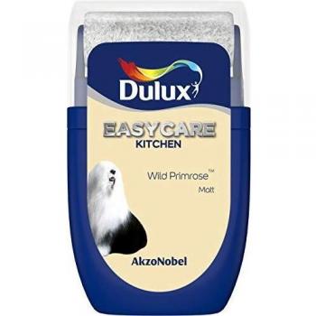 Dulux Easycare Kitchen Paint, Wild Primrose Tester Pot, 30ml