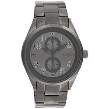Oozoo Unisex Chrono Armbanduhr Edelstahl 42mm