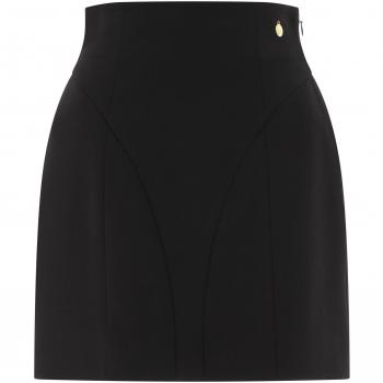 Balmain Women's Black High Waist Miniskirt | Size 40