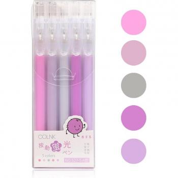Kawaii Pastel Highlighters for Students