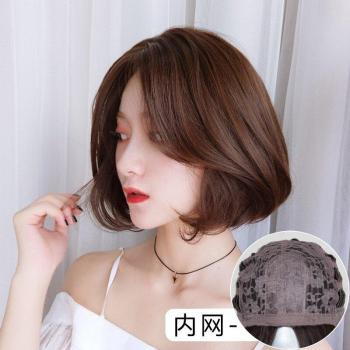 Perruque synthétique soie longue femme moyenne cheveux bouclés