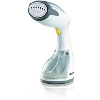 Ariete 4167 Stiratrice Verticale, 1200 W, Piastra in Acciaio Inox, Vapore 20g/min, Capacità 260 ml, Bianco