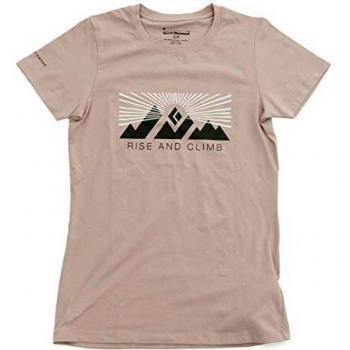 SS Rise & Climb Damen‑T-Shirt von Black Diamond – Größe S – Glyzinie