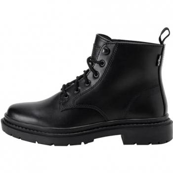 Bottines Levi's Trooper Noir à lacets pour femmes 36.5