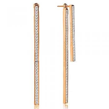 Pendientes Sif Jakobs con Cristales 5 cm SJ-E1035-CZ-RG