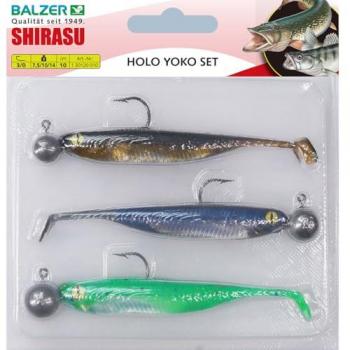 Balzer Holo Yoko 10 cm Trio‑Set (7,5 g / 10 g / 14 g)