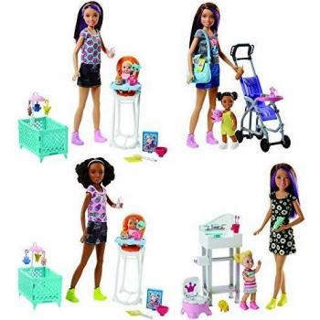 Barbie Family Babysitters Ensemble de Jeu Assorti