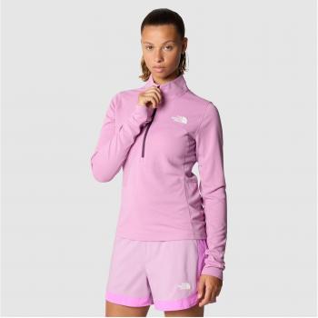 The North Face Maglia a maniche lunghe Sunriser 1/4 Zip Femminile Viola
