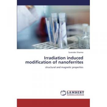 Irradiation induced modification of nanoferrites