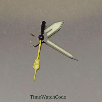 Glow-in-the-Dark Watch Hands for NH35A NH36A 7s26 4r15 7009 SKX Automatic Movement