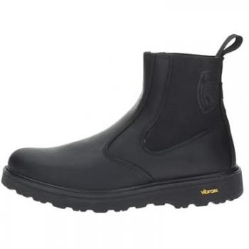 Blauer Scarpe Uomo Polacchino Guantanamo7 in Pelle Nero U25BU10 F4GUANTANAMO7/LEA 40