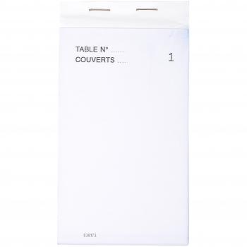 Exacompta 96202E Série 10 Blocs Maître d’Hôtel – 50 feuilles tripli, 15 × 8 cm