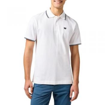 Polo Wrangler 112365466 Regular Fit Bianco