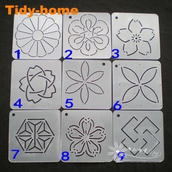 9 Plantillas Sashiko de Estilo Japonés
