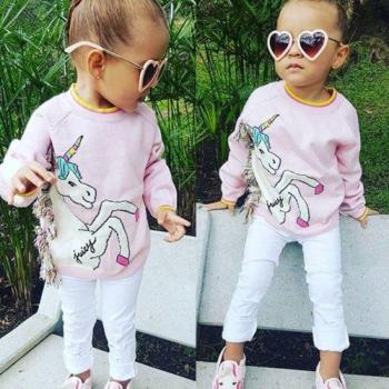 Sudadera de Manga Larga para Pequeñas Soñadoras