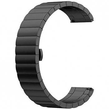 Huawei Watch GT Black Stainless Steel Watch Band with Butterfly Closure