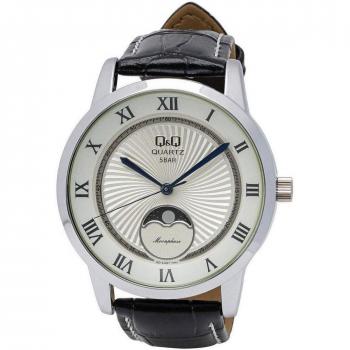 Q&Q Men's Watch QZ10J307Y (40mm Clear Design)