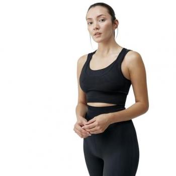 Top Born Living Yoga Nina Nero Opaco Medio
