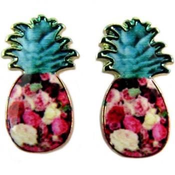 Pendientes de Diseño Ananas