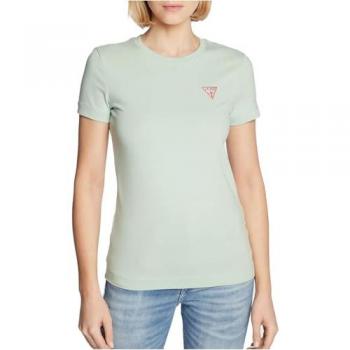 Damen T-Shirt mit kleinem Logo-Dreieck Guess Mini Triangle