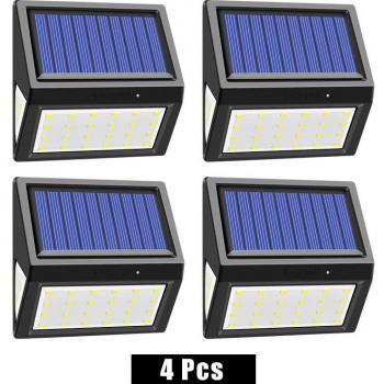 30 LED Solar Deck Light with 3 Lighting Faces