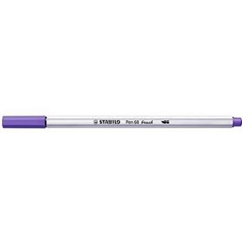 0 x Stabilo Premium-Filzstift mit Pinselspitze Pen 68 brush violett