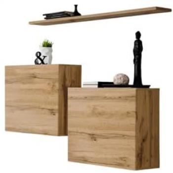 Muebles de sala Switch SBI en color roble Wotan